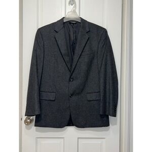 Jos A Bank 100% Cashmere Sportcoat Blazer Charcoal Gray 41R SC71137 Mens